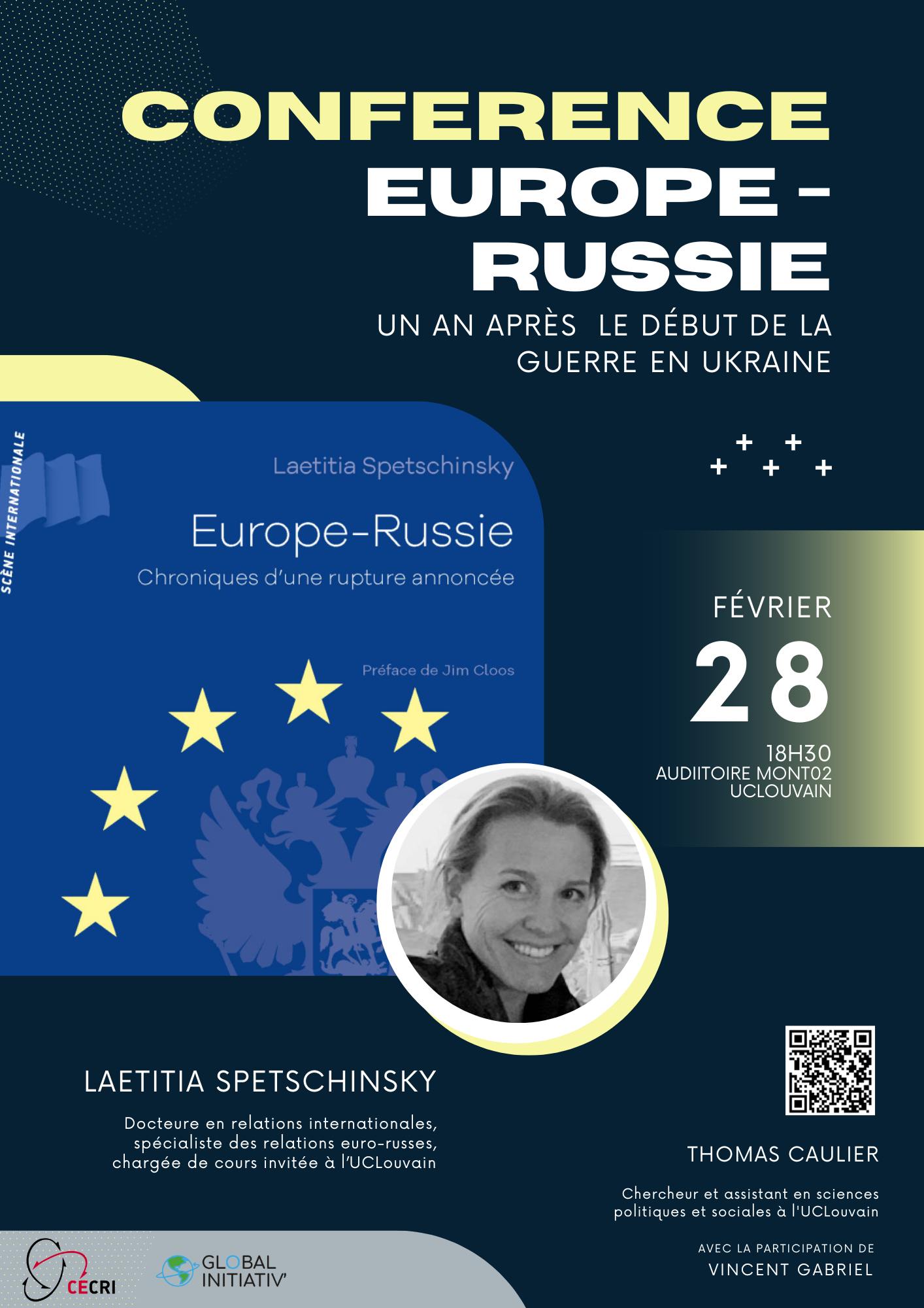 Conférence : Europe - Russie. Chroniques d'une rupture annoncée.